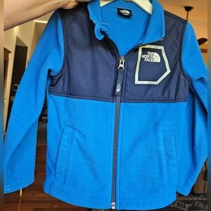 Northface zip up lightweight fleece toddler sz 4t